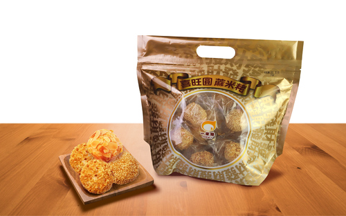喜旺圓-烘烤麻米粩  綜合產品圖